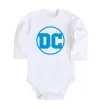 Дитячий бодік DC блакитний Білий фото