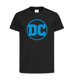 Детская футболка DC блакитний Черный фото