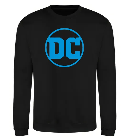 Свитшот DC блакитний Черный фото