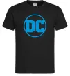 Мужская футболка DC блакитний Черный фото