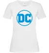 Женская футболка DC блакитний Белый Женская футболка DC блакитний Белый фото