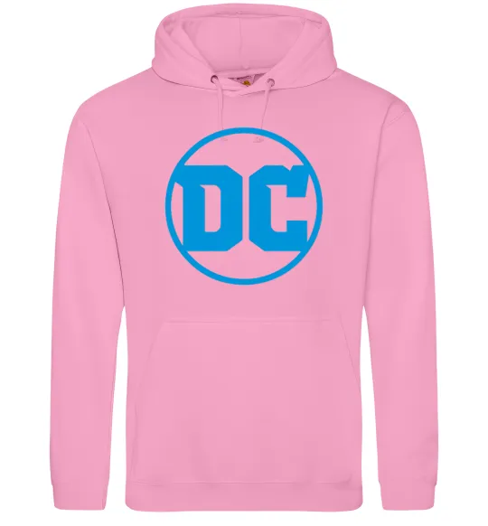 Женская толстовка (худи) DC блакитний Розовый фото