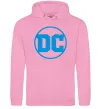 Женская толстовка (худи) DC блакитний Розовый фото
