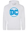 Жіноча толстовка (худі) DC блакитний Сірий меланж фото