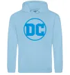 Женская толстовка (худи) DC блакитний Голубой фото