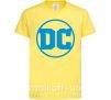 Детская футболка DC голубой Лимонный фото