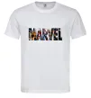 Чоловіча футболка Marvel bright logo Білий фото