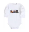 Детский боди Marvel bright logo Белый фото