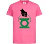Детская футболка Рука тримає зелений ліхтар Ярко-розовый Детская футболка Рука тримає зелений ліхтар Ярко-розовый фото
