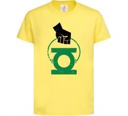 Дитяча футболка Рука тримає зелений ліхтар Дитяча футболка Рука тримає зелений ліхтар