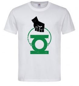 Чоловіча футболка Рука тримає зелений ліхтар