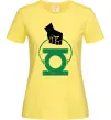 Жіноча футболка Рука тримає зелений ліхтар Лимонний фото