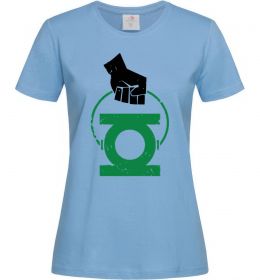 Жіноча футболка Рука тримає зелений ліхтар