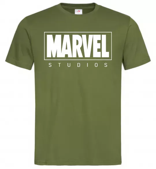 Мужская футболка Marvel studios Оливковый фото