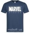 Чоловіча футболка Marvel studios Темно-синій фото