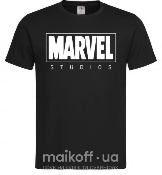 Чоловіча футболка Marvel studios Чорний фото