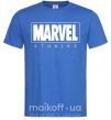 Чоловіча футболка Marvel studios Яскраво-синій фото