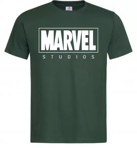 Мужская футболка Marvel studios Темно-зеленый фото