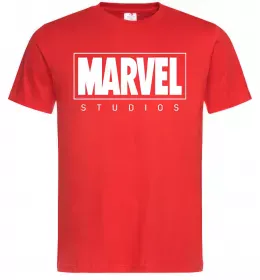 Мужская футболка Marvel studios Красный фото