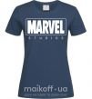 Женская футболка Marvel studios Темно-синий фото