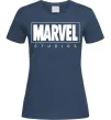 Жіноча футболка Marvel studios Темно-синій фото