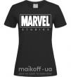 Женская футболка Marvel studios Черный фото