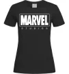 Жіноча футболка Marvel studios Чорний фото