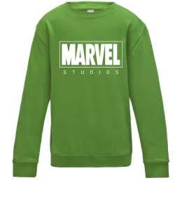 Детский Свитшот Marvel studios Лаймовый фото