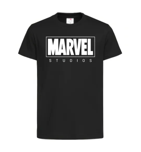 Дитяча футболка Marvel studios Чорний фото