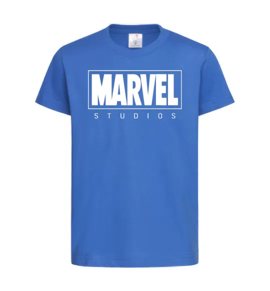 Дитяча футболка Marvel studios Яскраво-синій фото