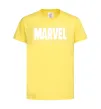 Дитяча футболка Marvel studios Лимонний фото