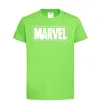 Дитяча футболка Marvel studios Лаймовий фото