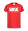 Дитяча футболка Marvel studios Червоний фото