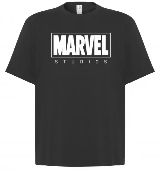 Футболка Оверсайз Marvel studios Черный фото