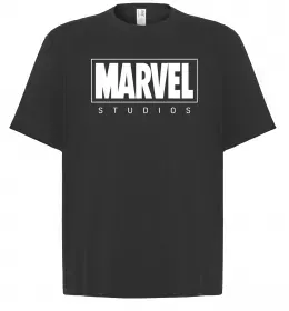 Футболка Оверсайз Веном обличчя Черный фото