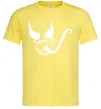 Чоловіча футболка Обличчя Веном Лимонний фото