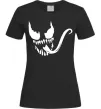 Женская футболка Обличчя Веном Черный фото