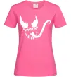 Женская футболка Обличчя Веном Ярко-розовый фото
