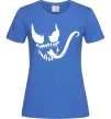 Женская футболка Обличчя Веном Ярко-синий фото