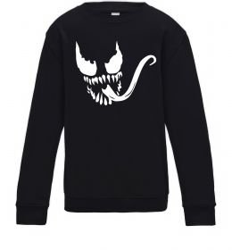 Дитячий світшот Обличчя Веном Дитячий світшот Обличчя Веном