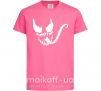 Детская футболка Лицо Веном Ярко-розовый фото