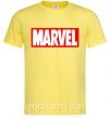 Мужская футболка Marvel logo red white Лимонный фото