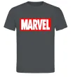 Чоловіча футболка Marvel logo red white Графіт Чоловіча футболка Marvel logo red white Графіт фото