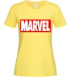 Жіноча футболка Marvel logo red white Лимонний фото