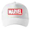 Кепка Marvel logo red white Белый фото