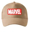 Кепка Marvel logo red white Пісочний фото