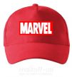Кепка Marvel logo red white Червоний фото