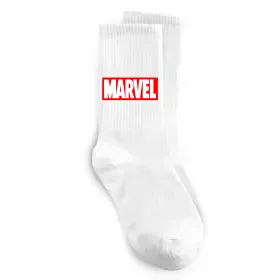 Носки Spiderman upside down Белый фото