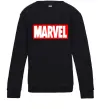 Дитячий світшот Marvel logo red white Чорний фото