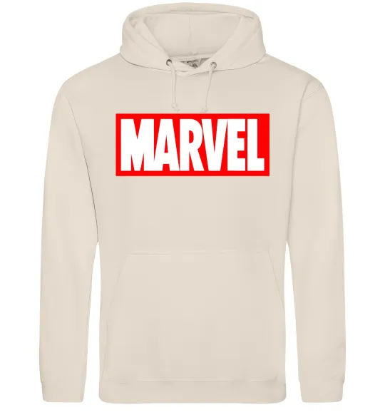 Мужская толстовка (худи) Marvel logo red white Таш фото